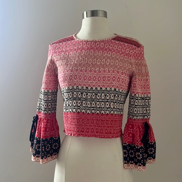 DEREK LAM 10 CROSBY 100% silk top - Picture 4 of 9